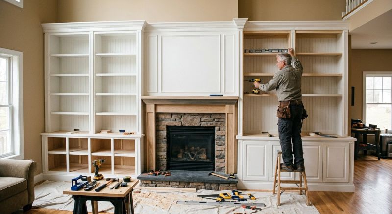 Bookcase Installation in Annapolis, MD
