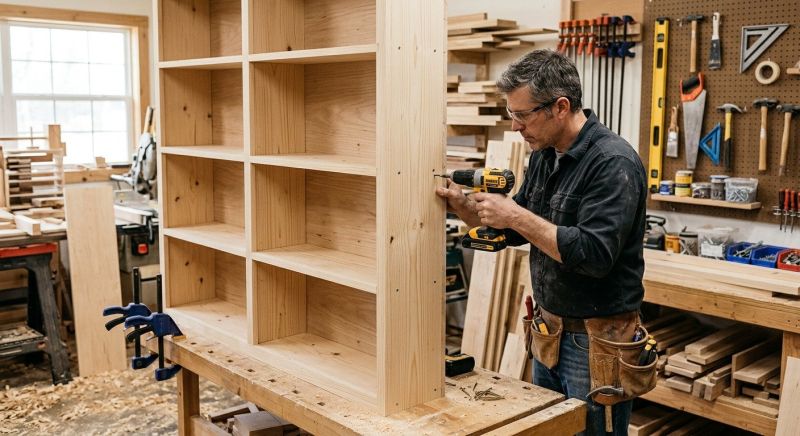 Bookcase Construction in Annapolis, MD
