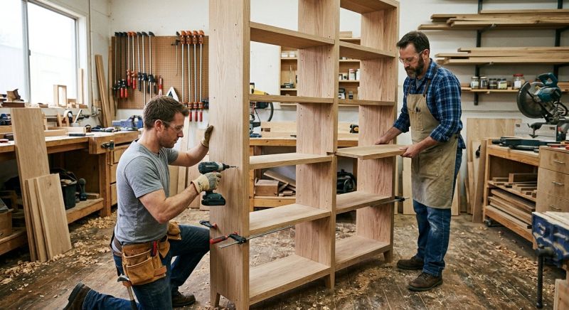 Bookcase Installation in Winston Salem, NC
