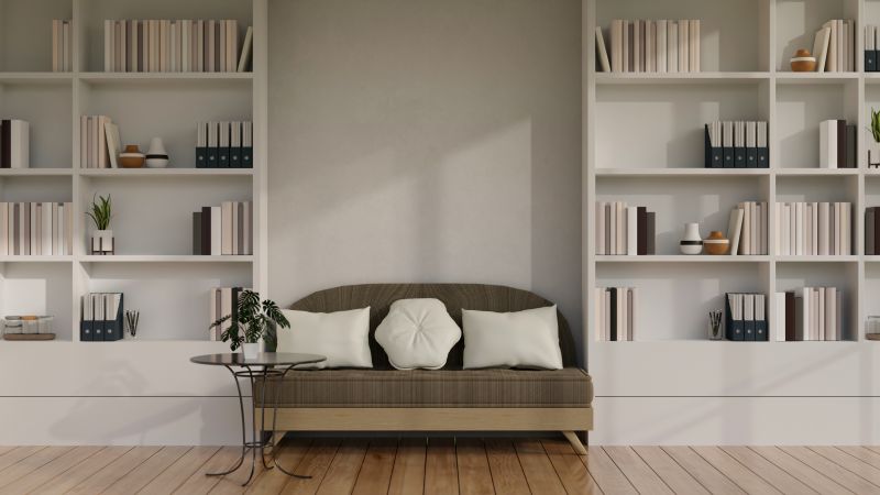 Built In Bookcase Installation in Frederick, MD