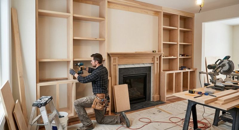 Built In Shelving Service in Greensboro, NC
