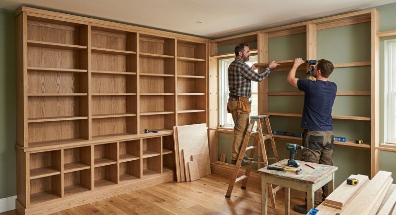 Built In Shelving Service in Fairfax, VA