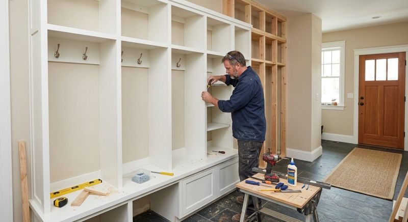 Built In Storage Installation in Durham, NC